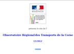 Observatoire des transports de la Corse