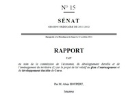 Rapport du Sénat sur le PADDUC Rapport du Sénat sur le PADDUC
