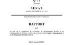 Rapport du Sénat sur le PADDUC